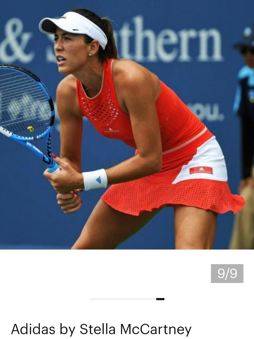 Adidas by Stella McCartney Red Tennis Skirt Set Large